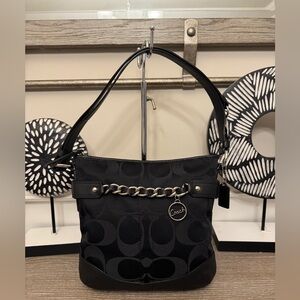 Coach Black Shoulder Bag
